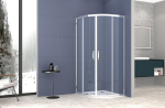 Du&scaron;inurk ilma aluseta Vento Tivoli 800x800x1850 ,l&auml;bipaistev klaas &bdquo;easy clean&rdquo; 6mm , R550