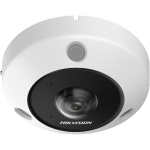 IP kamera DS-2CD6365G1-IVS 6MP f1.16mm fisheye balta