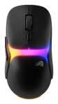 Glorious Gaming Model O3 Wireless Gaming Mouse - InfinitePlay Swappable Battery System, 8k Polling, 130M Click Optical Switches, Ultralight 66g, 30K DPI Optical Sensor, RGB - Black