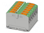 Splice terminal: rail | 24A | 450V | push-in | PA | L: 21.7mm | 0.14&divide;4mm2