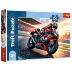 M&auml;nguala | PC | Konsoolid | Tarvikud // Harivad m&auml;nguasjad | Interaktiivsed | Loomingulised | Kunstilised // Puzzle - 100 - Szybki motocykl - Trefl 16489