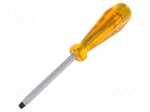 Screwdriver | slot | SL 6mm | Series: HD Classic | Blade length: 100mm