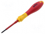 Screwdriver | insulated | Phillips | PZ0 | Blade length: 60mm | 1kVAC