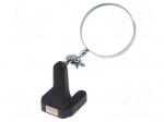 Desk magnifier | Mag: x3 | Lens diam: 75mm