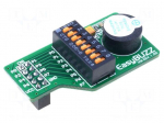 Expansion board | IDC10 | Features: piezo sounder | 3.8kHz