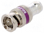Plug | BNC | male | 75&Omega; | B1855A | crimped TRUE 360 | Tool: CPLCRBC-BR