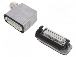 Connector: HDC | male + female | Pitch: 66x16mm | 250V | 16A | PIN: 16