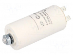 Capacitor: motors, run | 10uF | 420VAC | &Oslash;35x56.5mm | -25&divide;85&deg;C | &plusmn;5%
