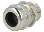 Cable gland | with earthing | M25 | 1,5 | IP68 | Mat: brass
