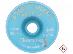 Tape: desoldering | W: 0.8mm | L: 1.5m