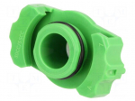 Syringe adapter | 30/55ml | Colour: green