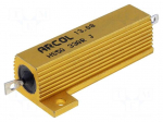 Resistor: wire-wound | with heatsink | screw | 330&Omega; | 50W | &plusmn;5%