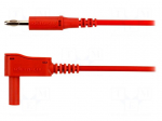 Test lead | 70VDC | 32A | Len: 2m | red | Cond.cross sec: 2.5mm2