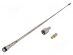 Telescopic antenna | Band: 25Hz&divide;1900MHz | 70&divide;340mm