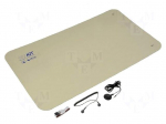 Protective bench kit | ESD | 600x1200mm | Thk: 2mm | beige | 1M&Omega;/km