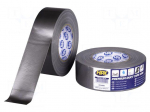 Tape: duct | W: 48mm | L: 50m | Thk: 0.2mm | silver | natural rubber | 12%