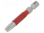 Screwdriver bit | Torx&reg; | TX30 | Overall len: 49mm | 5pcs | Series: TY