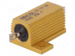 Resistor: wire-wound | with heatsink | screw | 25&Omega; | 25W | &plusmn;1%