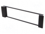 Radio frame | Audi,Seat | 1 DIN | black
