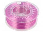 Filament: SILK | &Oslash;: 1.75mm | bright pink | 225&divide;245&deg;C | 1kg