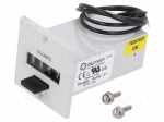 Counter: electromechanical | mechanical indicator | pulses | 9999