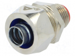 Straight terminal connector | HJ-08,HJ-I-06,TJ-06 | brass | IP40