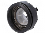Button holder | 22mm | 84 | &Oslash;22.5mm | IP67 | Face dim: &Oslash;25mm | Body: black