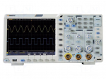 Oscilloscope: digital | Ch: 2 | 60MHz | 1Gsps | 40Mpts | LCD TFT 8" | XDS