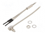 Sensor: fiber-optic | Range: 0&divide;250mm | Len: 2m | Thread: M6 | -60&divide;250&deg;C