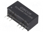 Converter: DC/DC | 5/6W | Uin: 9&divide;36VDC | Uout: 12VDC | Iout: 500mA | SIP8