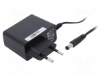 Power supply: switching | mains,plug-in | 48VDC | 0.27A | 13W | 83.37%