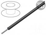 Wire | HookUp Wire | 22AWG | wire | Cu | PVC | black | 600V | 305m | 1000ft