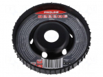 Grinding wheel | 120mm | prominent,with rasp