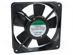 Fan: AC | axial | 230VAC | 120x120x25mm | 112m3/h | 44dBA | ball | 2150rpm