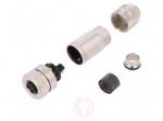 Connector: M12 | plug | PIN: 5 | female | straight | IP67 | screw terminal