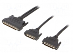 Cable | 2m | SCSI 100pin male,SCSI 50pin male x2