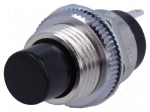 Switch: push-button | Pos: 2 | SPST | 2A/250VAC | 2A/30VDC | ON-(OFF)