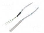 Sensor: temperature | thermocouple K | Insulation: fiberglass | cl.1
