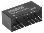 Converter: DC/DC | 2W | Uin: 18&divide;36VDC | Uout: 5VDC | Iout: 400mA | SIP8