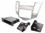 Radio frame | Chevrolet | 1 DIN,2 DIN | silver