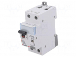 RCBO breaker | Inom: 32A | Ires: 30mA | Max surge current: 250A | IP20