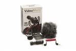 R&Oslash;DE VideoMicro Black Digital camera microphone