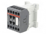 Contactor: 4-pole | NC + NO x3 | 24VAC | 3A | NS | screw terminals