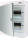 ECT 2X18PO-s Wall mounted box with white door