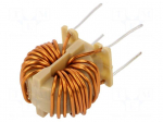 Inductor: wire | THT | 15A | R: 8m&Omega; | -20&divide;50% | DTS-25 | vertical | 230VAC