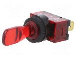 Switch: toggle | Pos: 2 | SPST | ON-OFF | 20A/12VDC | Leads: connectors