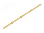 COB LED tape | white neutral | LED/m: 480 | 8mm | IP20 | 8W/m | CRImin: 90