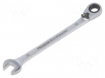Wrench: combination spanner | rattle | 10mm | MicroSpeeder