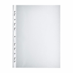 AD Class PUNCHED POCKET Orange Peel A4 40 micr., pouch 100 pcs