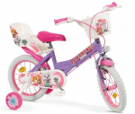 Children's Bike 14" Paw Patrol Purple 1480 Girl TOIMSA
